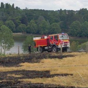 2.000 m² partent en fumée près de l'étang de Sault