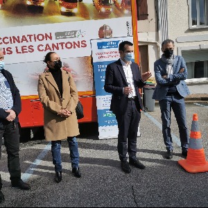 Deux fois plus de doses de vaccins à partir de lundi pour le bus de vaccination du Conseil départemental de l'Allier