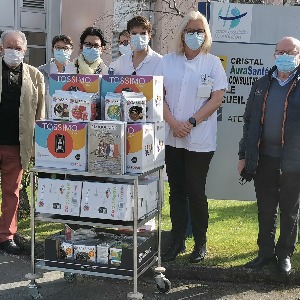 Un don pour le personnel soignant des EHPAD du Centre hospitalier de Montluçon