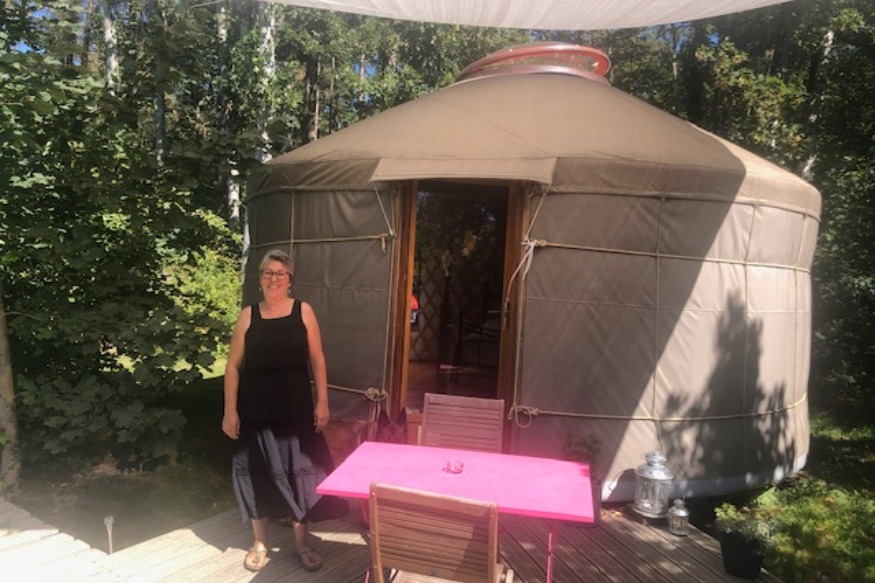 [Série 2/4 : Les hébergements insolites] A treignat, dormir dans une yourte sous le ciel étoilé