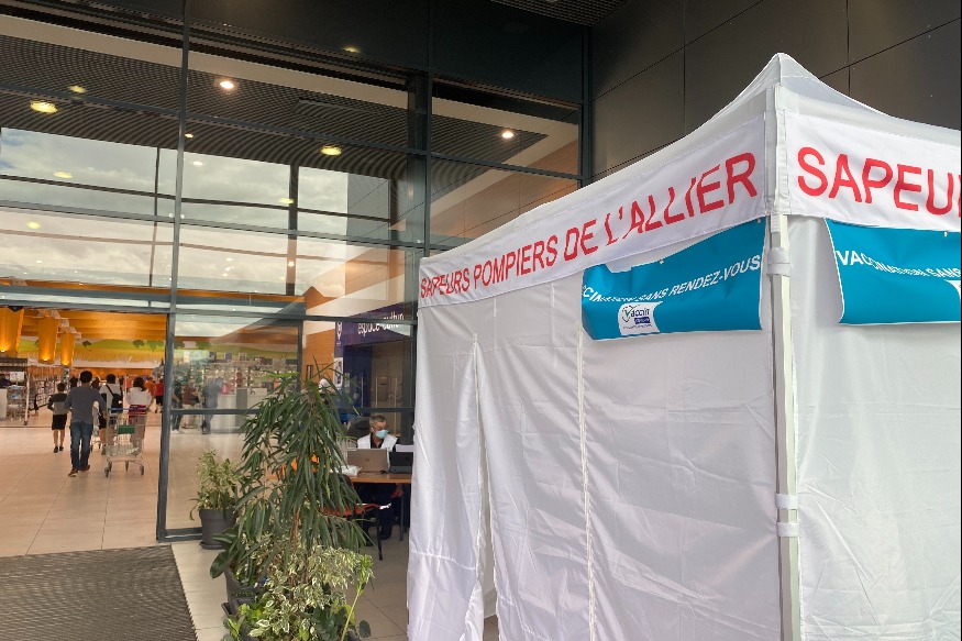 Nouvelle opération de vaccination dans les centres commerciaux