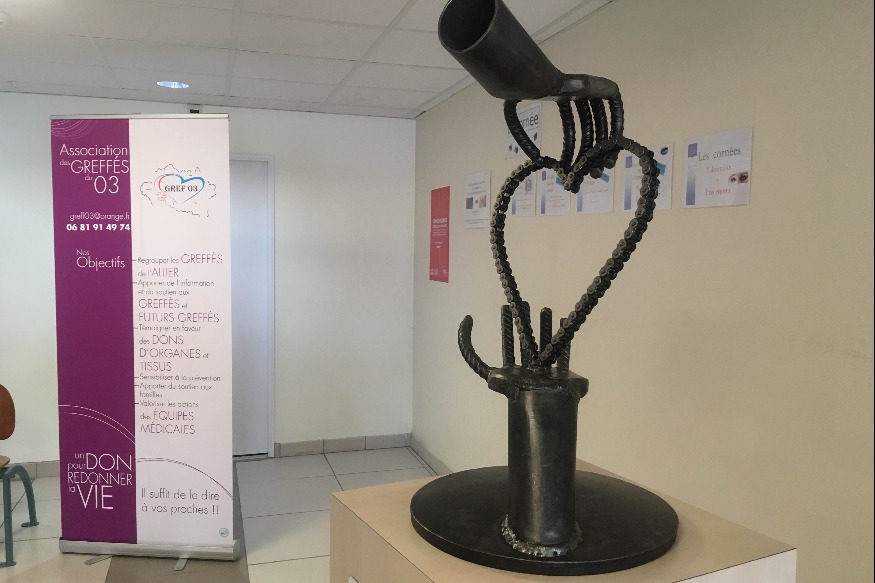 Une journée d'information sur le don d'organes aujourd'hui au centre hospitalier de Montluçon-Néris