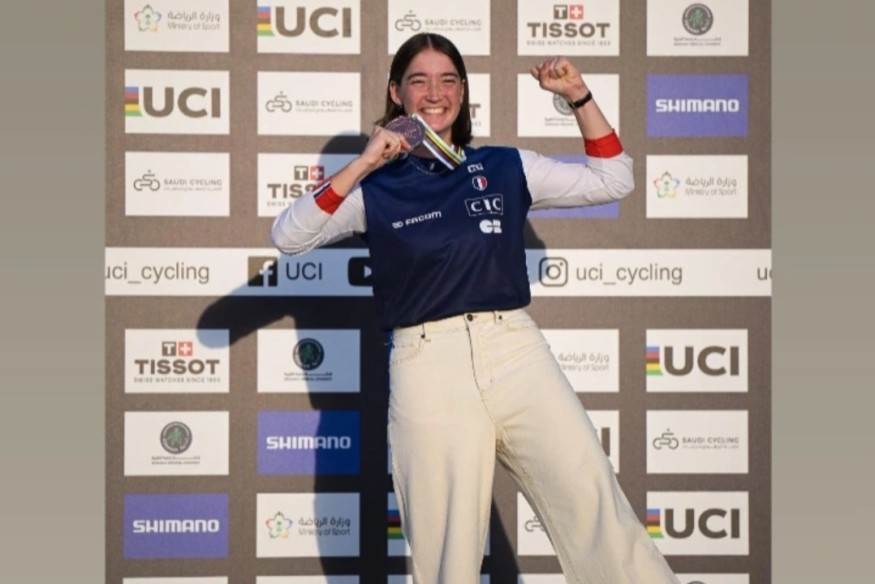 Nina Vabre (Horizon Montluçon) ramène deux médailles des championnats du monde de VTT trial