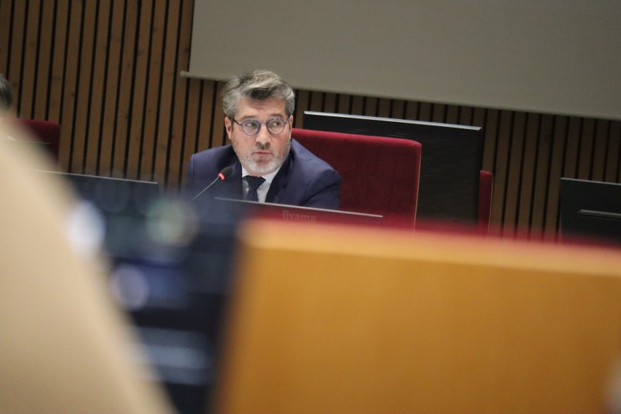 "On s'est toujours fait confiance" : lors du dernier conseil communautaire de la mandature, Frédéric Laporte salue le travail réalisé avec les élus