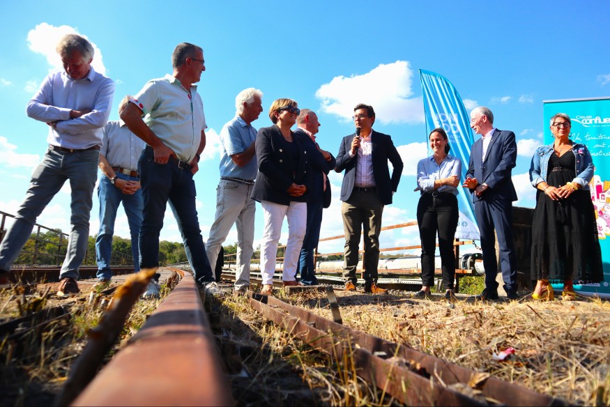 Les travaux d'aménagement de la voie verte Montluçon-Evaux sont officiellement lancés