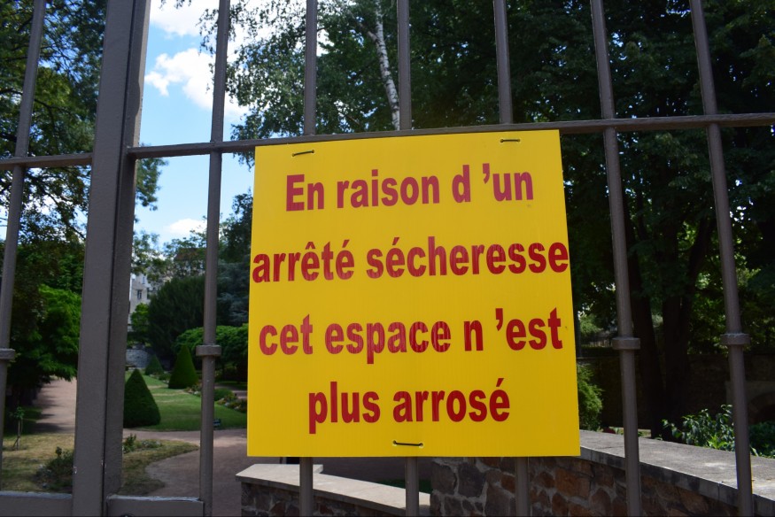 Sécheresse : la Préfète de l'Allier a signé un nouvel arrêté portant limitation de certains usages de l'eau