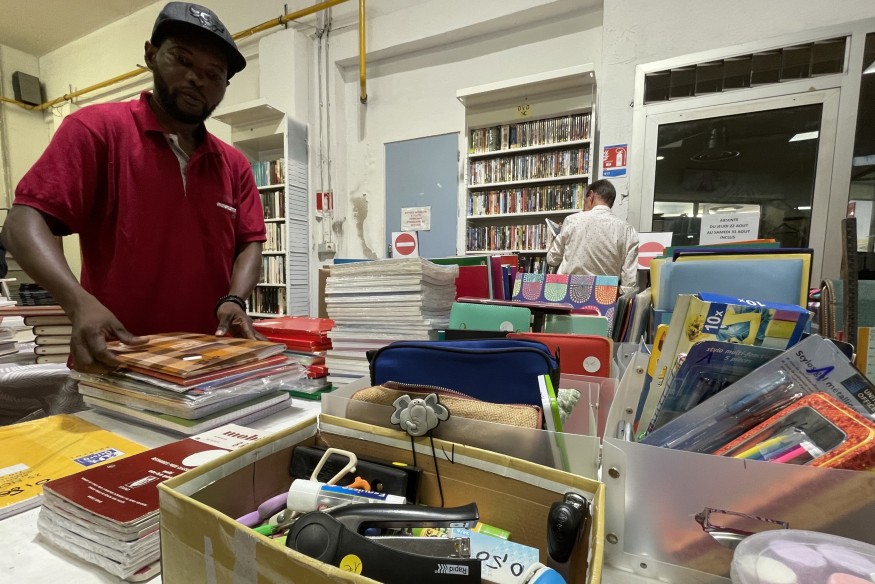 Chez Emmaüs Montluçon, des fournitures scolaires à prix cassé pour une rentrée moins chère