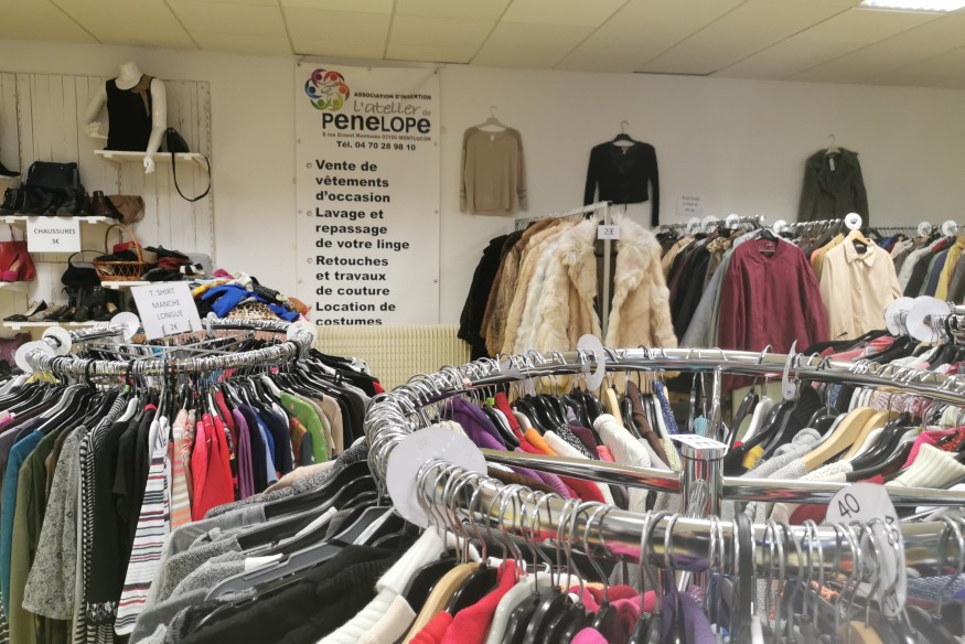 L'association d'insertion L'Atelier de Pénélope a ouvert aujourd'hui une troisième boutique