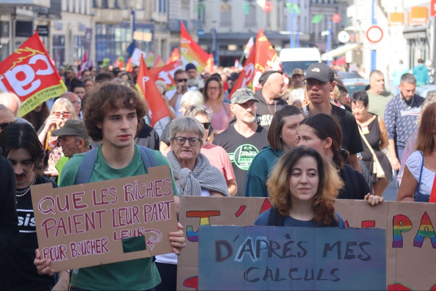 Un peu moins de 1.000 personnes à Montluçon pour dire non à l'austérité