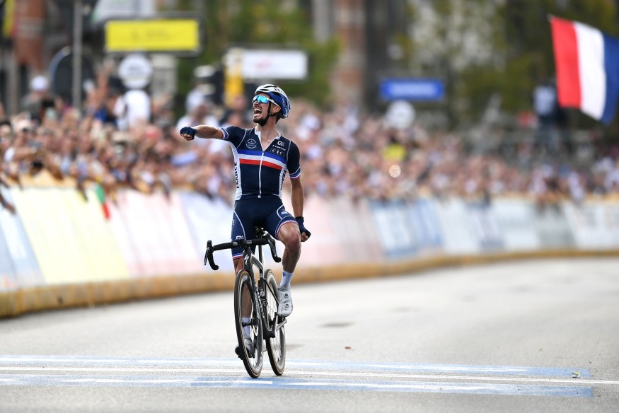 Julian Alaphilippe dans l'équipe de France pour les championnats du monde au Rwanda