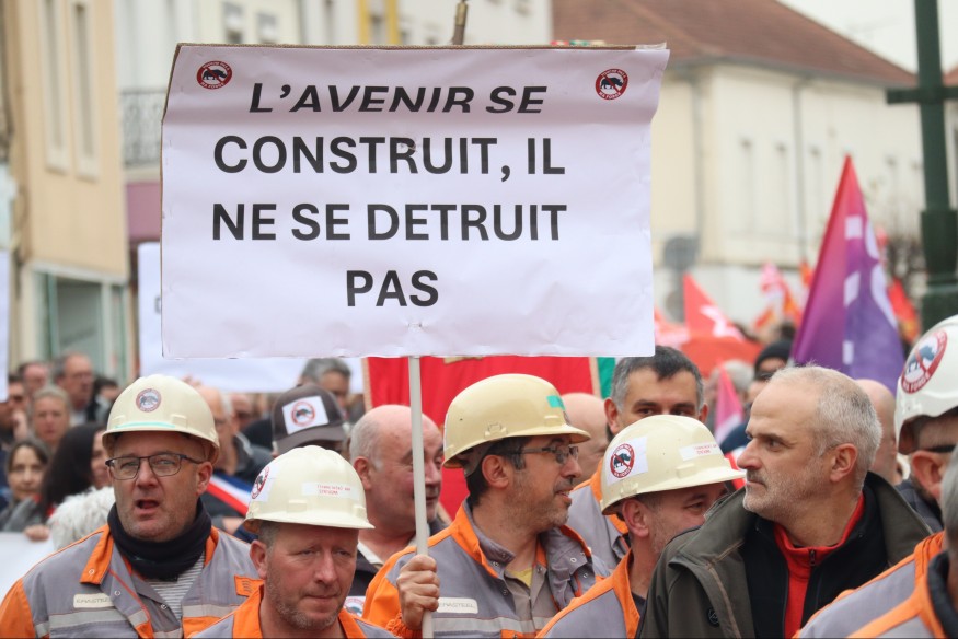 Erasteel : une délégation de salariés reçue au ministère de l'économie pour défendre "un projet alternatif"